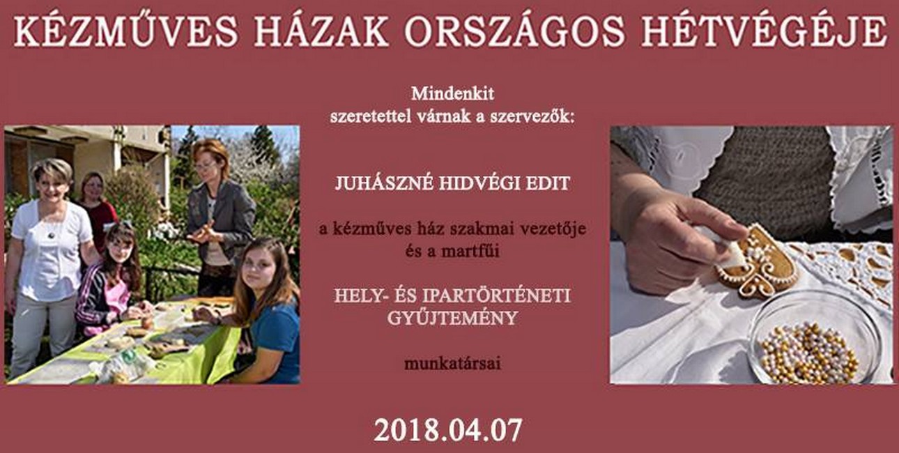 Kézműves Házak Országos Hétvégéje